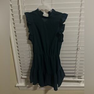 fab'rik Teal Elegant Dress